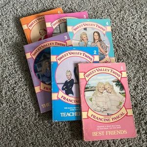Sweet Valley Twins Books 1-6